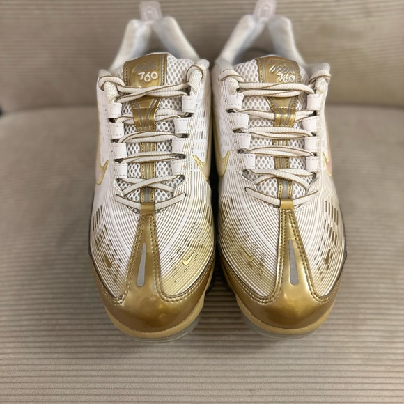 Nike Women’s Nike Air VaporMax 360 'White Metallic Gold' size 10 - Picture 8 of 12